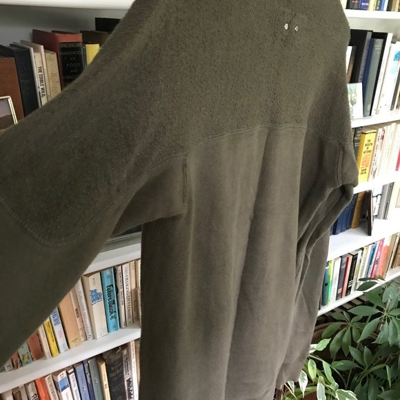 T by Alexander Wang Sweatshirt in Military Green - Picture 4 of 8